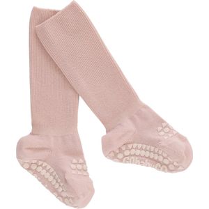 GoBabyGo - Bamboe Antislip Sokjes - Soft Pink - Sokken