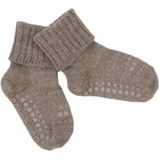 GoBabyGo - Alpaca Wollen Baby Sokken - 1-2 Jaar - Walnut
