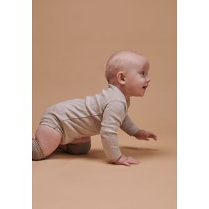 GoBabyGo Romper l/s - Hazelnoot - Veer - GoBabyGo - 1½ jaar (86) - Romper L/S