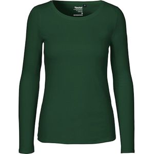 Neutral Langarmshirt Neutral Bio-Damen-Langarmshirt mit Rundhalsausschn