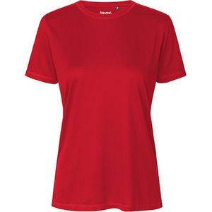 Damessportshirt 'Performance' met korte mouwen Red - M