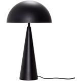Tischlampe aus schwarzem Metall