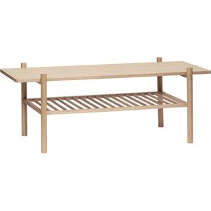 HÜBSCH INTERIOR - Vintage langwerpige salontafel, FSC® eiken - 120x57xh46 cm