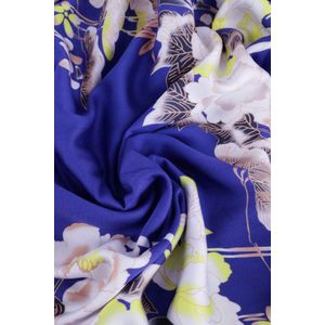 Lollys Laundry - Harper - Jurk - Blauw - Midi