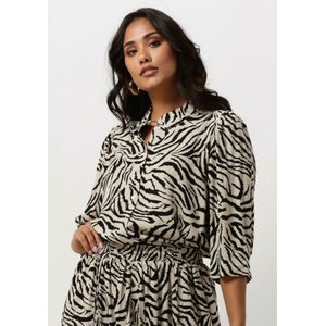 Lollys Laundry - Bonoll Shirt SS - Shirt - Ecru