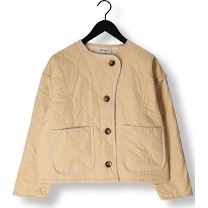 Lollys Laundry Clarall Jacket Ls Jassen Dames - Zomerjas - Zand - Maat L