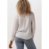 Lollys Laundry, Dames, Blouses & Shirts, Wit, Maat: S Poliester,
