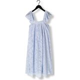 Lollys Laundry Milanll Midi Dress Sl Jurken Dames - Kleedje - Rok - Jurk - Lichtblauw - Maat XL