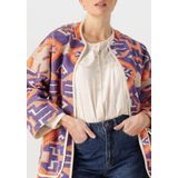 Vesten - Aztec Print - Knitwear - Ronde Hals - Wijde Pasvorm
