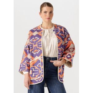 Vesten - Aztec Print - Knitwear - Ronde Hals - Wijde Pasvorm