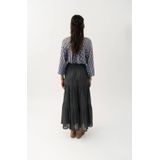 Lollys Laundry - Top - Blauw - Lange Mouwen