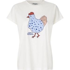 Lollys Laundry, Dames, Tops, Wit, Maat: XS Katoen,