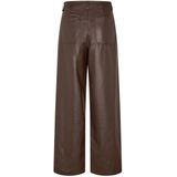 Lollys Laundry - RingoLL - Wide Leg Broek - Bruin - High Waist