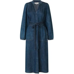 Lollys Laundry - Spijkerjurk - Blauw - Denim