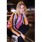 Lollys Laundry - Jasje - Multi - Dames - Lange Mouwen - Ronde Hals - Met Zakken