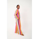 Lollys Laundry - Jasje - Multi - Dames - Lange Mouwen - Ronde Hals - Met Zakken