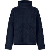 Lollys Laundry - ResnoLL - Gebreide Trui - Donkerblauw