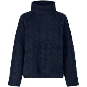 Lollys Laundry - ResnoLL - Gebreide Trui - Donkerblauw