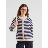 Lollys Laundry - Novall Cardigan - Cardigan - Blauw - 25474-5016