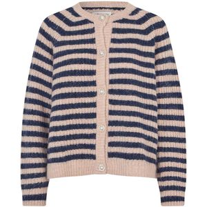 Lollys Laundry - Novall Cardigan - Cardigan - Blauw - 25474-5016