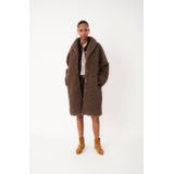 Lollys Laundry - Teddy Jas - Bruin - Winterjassen