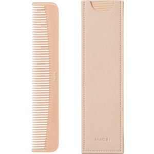 Haarborstel - Tweekleurig - Celluloseacetaat - Verkrijgbaar in Neutraal, Roze, Zeeblauw, Zwart