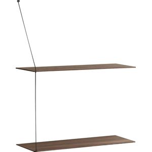 Woud Stedge Shelf 80 cm Smoked Oak