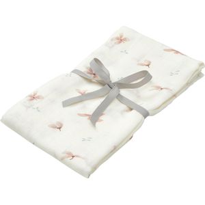 Cam Cam Copenhagen - Hydrofiele doek XL Met Print - Hydrofiele doeken - Windflower Creme