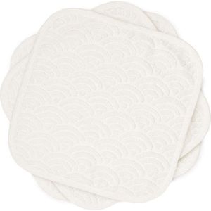 Cam Cam spuugdoekjes set van drie - off-white
