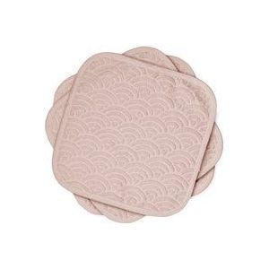 Cam Cam spuugdoekjes set van drie - dusty rose