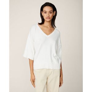 MSCH Eslina Rachelle 2/4 V Pullover Egret