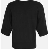 Oversized T-shirt - V-hals - Viscose - Eslina