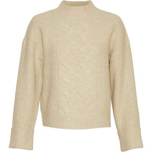 Moss Copenhagen - Chastine Peggy - Vrouwentrui - Groen - 50% Gerecycled Polyester, 26% Acryl, 20% Wol, 4% Elastaan