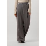 MSCH Copenhagen Mschhenrika Hw Pants Broeken Dames Donkergrijs