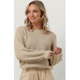 MSCH Copenhagen Mschacentia Rachelle Pullover Truien & vesten Dames - Sweater - Hoodie - Vest- Zand