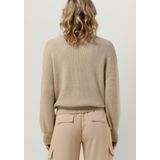MSCH Copenhagen Mschacentia Rachelle Pullover Truien & vesten Dames - Sweater - Hoodie - Vest- Zand