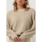 MSCH Copenhagen Mschacentia Rachelle Pullover Truien & vesten Dames - Sweater - Hoodie - Vest- Zand