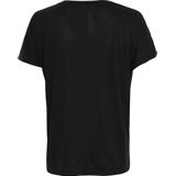 MSCH Copenhagen Mschfenya Modal V Neck Tee Tops T-shirts Dames - Shirt - Zwart