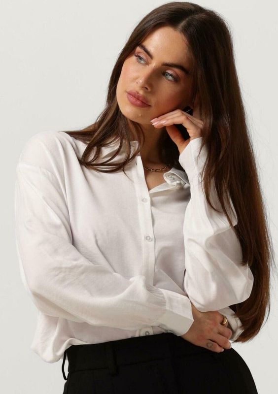 MSCH Copenhagen - Mschsandeline Maluca Shirt - Ecru - Blouse