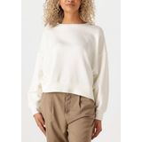 MSCH Copenhagen Mschdalvina Ima Q Sweatshirt Truien & vesten Dames Sweater Hoodie Vest Gebroken wit