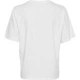 MSCH Copenhagen Mschmelea Icon Tee Tops T-shirts Dames - Shirt - Wit