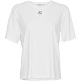 MSCH Copenhagen Mschmelea Icon Tee Tops T-shirts Dames - Shirt - Wit