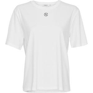 MSCH Copenhagen Mschmelea Icon Tee Tops T-shirts Dames - Shirt - Wit