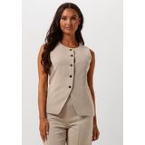 MSCH Copenhagen Mschmirabelle Michelle Vest Blazers Dames - Zand - Maat S/M