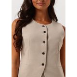 MSCH Copenhagen Mschmirabelle Michelle Vest Blazers Dames - Zand - Maat S/M