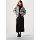 Moss Copenhagen - Mschnicolette Ullas Skirt - Rok - Zwart - Polyester