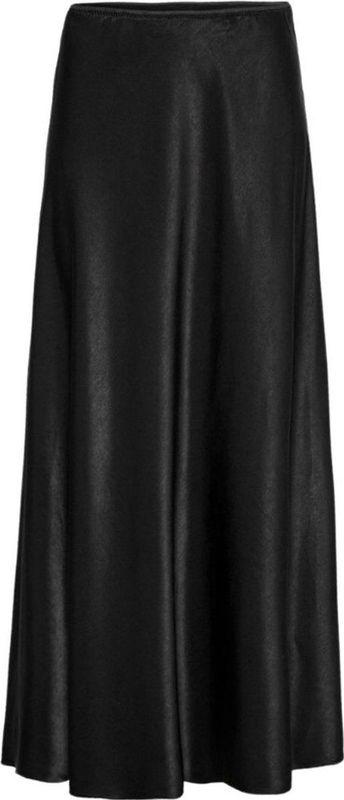 Moss Copenhagen - Mschnicolette Ullas Skirt - Rok - Zwart - Polyester