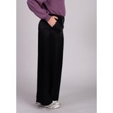 Zwarte satijnlook glanzende pantalon Ulla - MSCH Copenhagen