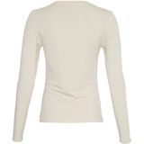 Beige longsleeve met ronde hals Betrina - MSCH Copenhagen