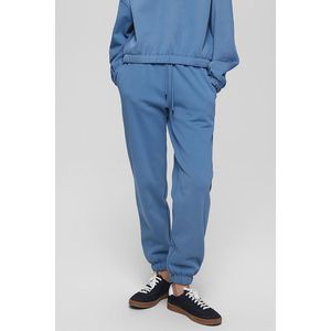 Lichtblauwe sweatpants met elastische tailleband Ethella - MSCH Copenhagen